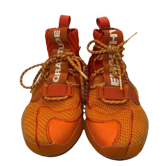 Adidas Pharrell Williams x Crazy BYW X EG7728 Orange Basketball Men’s Size 5.5 - Picture 3 of 5